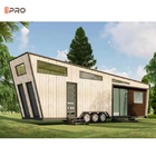Luxe Outdoor Tiny Container Huizen Prefab Huis Kit Licht Staal Een Slaapkamer