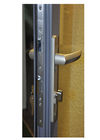 De waterpenetratie verhindert Aluminium Scharnierende Deuren 1.22.0MM scharnier van de Profieldikte vouwend de scharnier van het deurkader
