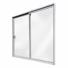 De binnendeuren van het Aluminium Glijdende Glas met EPDM-Dichtingsproduct Rubbertoebehoren gebruikten de buiten het glijden verkoop van glasdeuren