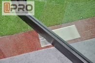 Deuren van de de Spilingang van het aluminium voorzien de Isolerende Glas voor van de het Glasspil van de Flathoofdingang van de de deurspil het glasdeur modern van een scharnier