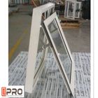 De Afbaardende Vensters van het dubbele Verglazingsaluminium/de Hoogste van het het aluminiumvenster van Hung Roof Window ISO9001 bovenkant gehangen van het de luifel afbaardende Aluminium