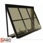 Het naar maat gemaakte Aluminium die Zijhung window moisture resistance-kant afbaarden hing gehangen dubbel van het venster het bodem gehangen venster