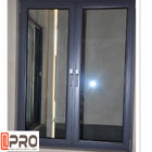 Vervanging van aluminium casemen de Franse Drievoudige Openslaande ramen in Wit hand open de invoeraluminium van het Kleurenopenslaande raam