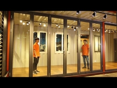 Buiten Aluminium Glas Bifold Patio Schuifdeur Waterdicht Op maat