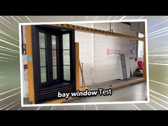 2 mm aluminium dubbele beglazing Premium weerbestendige glazen schuifdeuren 2.1m hoogte