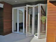 T5 Aluminium vouwdeuren Hoek Bi-vouwdeuren voor terrasdeuren voor Mountain House Condo