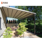 Intrekbare moderne aluminium pergola tuinhuisjes voor luxe serres