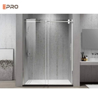 1.4mm thinkness Aluminium Badkamer Deuren Hotel Glijdende Interieur Frameloze Toilet Glazen Deur