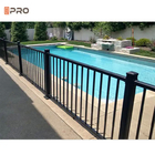 Modern aluminium balustrade zwembad beveiliging hek vloer gemonteerd weerbestand