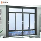 Aluminium anti-diefstal dubbel glas Tilt en draaien venster geluidsdicht voor residentiële