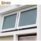 1.4mm het Metaal Afbaardende Vensters van de Kaderdikte/het aluminiumvenster van Aluminium het Enige Hoogste Hung Window afbaarden voor huis het awing