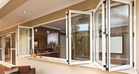 Het weerspiegelende Glijdende Venster van het Aluminiumglas/de Horizontale Bifold-van de het aluminiumdeur van Vensters bi-vouwen bi-vouwt vensters voor