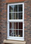 Enige Dubbele Hung Window High Security Aluminium Dubbele Verglaasde de Sjerpvensters van ISO in Ventilatiecontrole