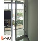 Het commerciële Aluminium voorziet van het de Geluidsisolatiealuminium van de Schommelingsdeur Oppervlakte Gebeëindigde scharnierende de deurscharnieren luifel voor deur van een scharnier