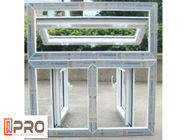 Woon ontsla Openslaande ramen/Aluminium Draaiend Venster met witte het aluminiumvensters van het Netontwerp