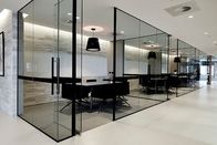 De moderne muren van de het glasverdeling van de Aluminiummuur Binnenlandse voor bureaus