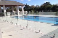 Van de de Balustradeluxe van het aluminium Zwembad Openlucht het Glasleuning