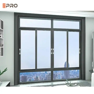 Aluminium anti-diefstal dubbel glas Tilt en draaien venster geluidsdicht voor residentiële